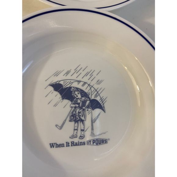 Corelle Other - 4 Corelle Morton Salt Collaboration plates